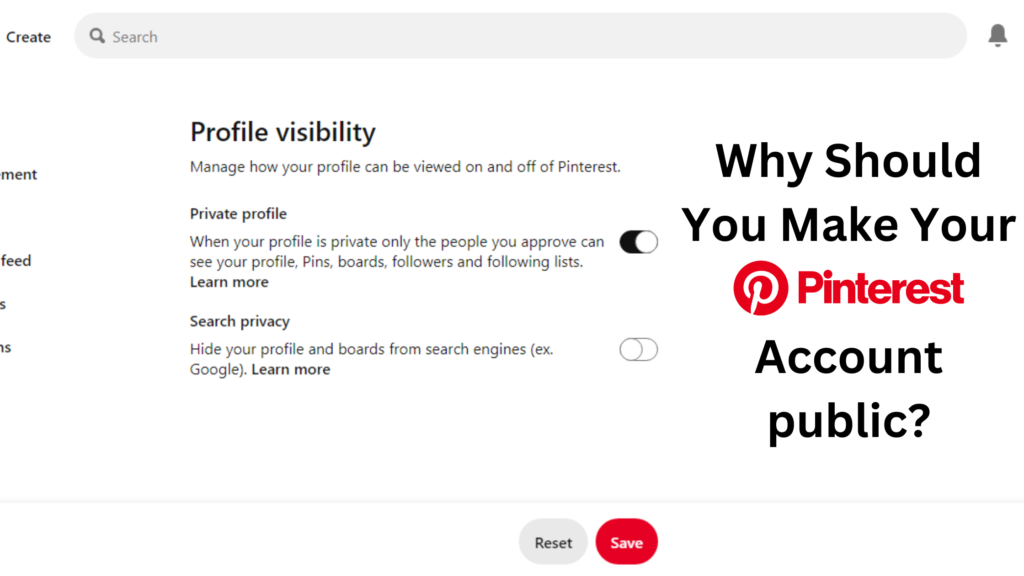 How to Make Your Pinterest Account Public