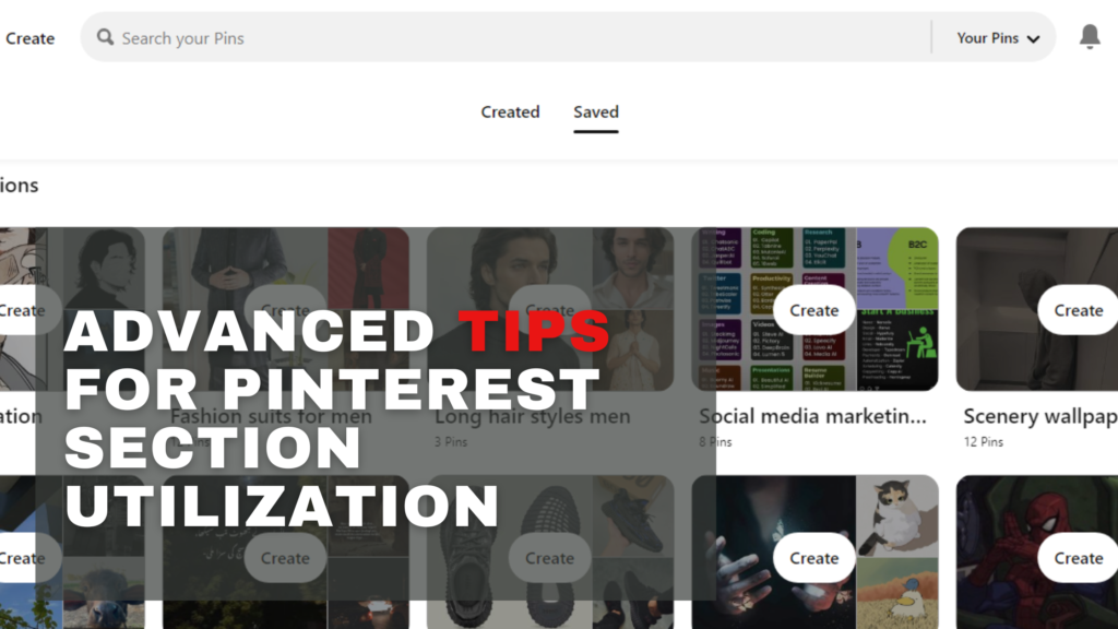 How to Make Sections on Pinterest