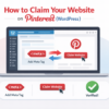 How to Claim Your Website on Pinterest (WordPress) — Full Step-by-Step (2026) How to Claim Your Website on Pinterest (WordPress)