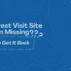 Pinterest Visit Site Button Missing?